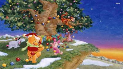 Illustration de Winnie l'Ourson : Joyeux Noël