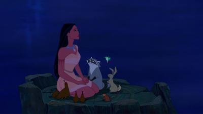 Illustration de Pocahontas, une légende indienne