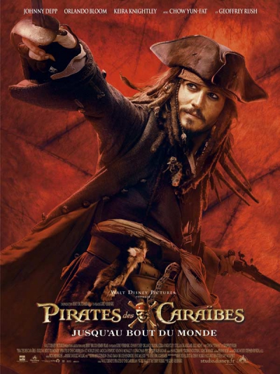Affiche de Pirates des Caraïbes : Jusqu'au bout du monde