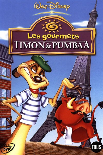 L'affiche de Timon et Pumbaa - Les gourmets