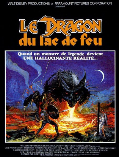 L'affiche de Le Dragon du Lac de Feu