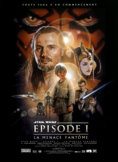 L'affiche de Star Wars, épisode I : La Menace fantôme