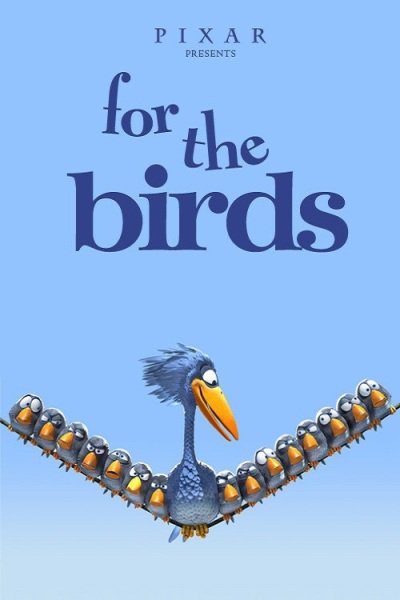 L'affiche de Drôles d'oiseaux sur une ligne à haute tension