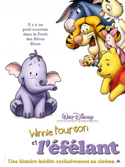 L'affiche de Winnie l'Ourson et l'Efélant