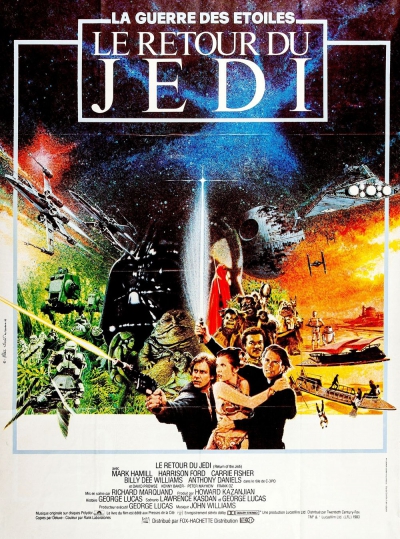 L'affiche de Star Wars, épisode VI : Le Retour du Jedi