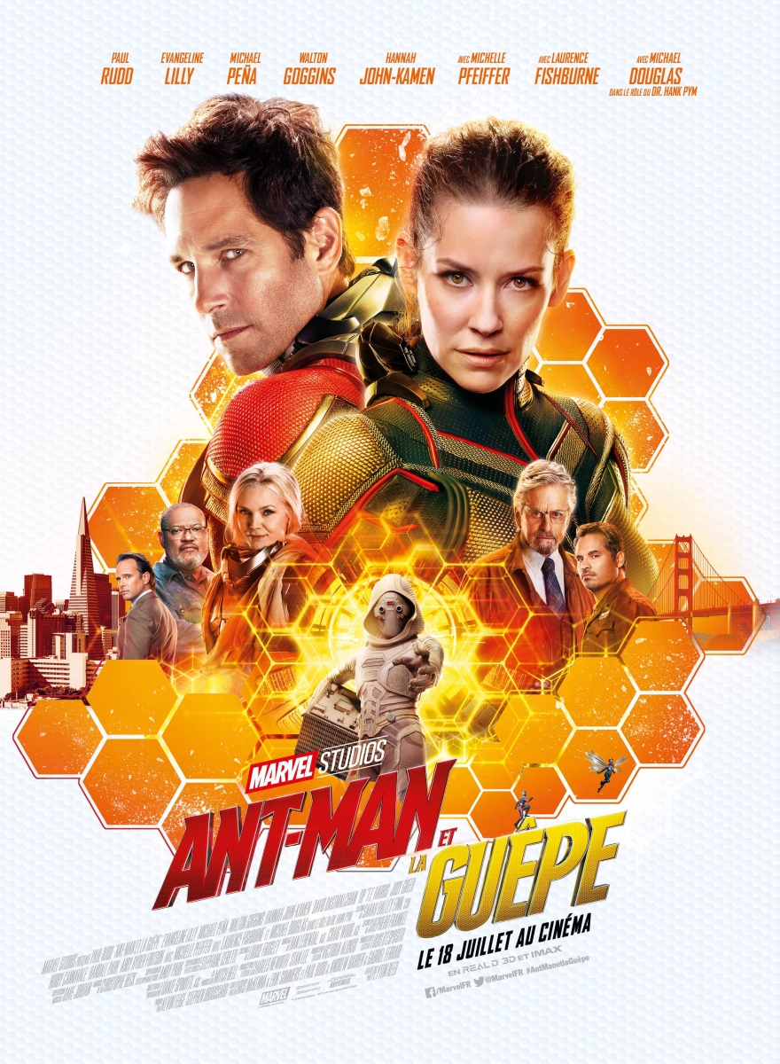 L'affiche de Ant-Man et la Guêpe