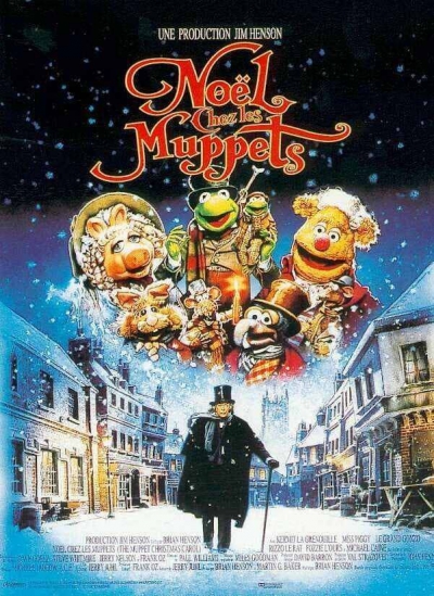 L'affiche de Noël chez les Muppets