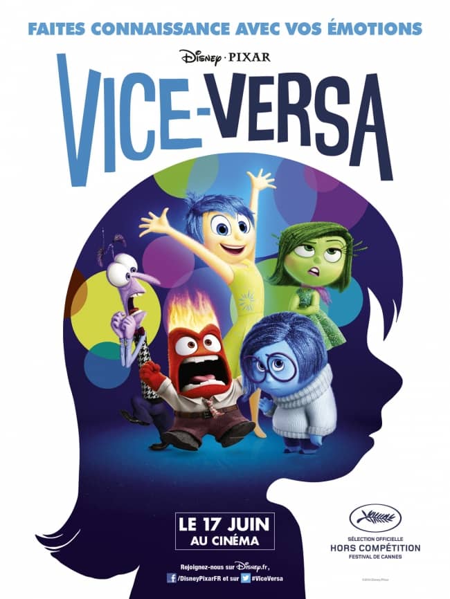 L'affiche de Vice-Versa
