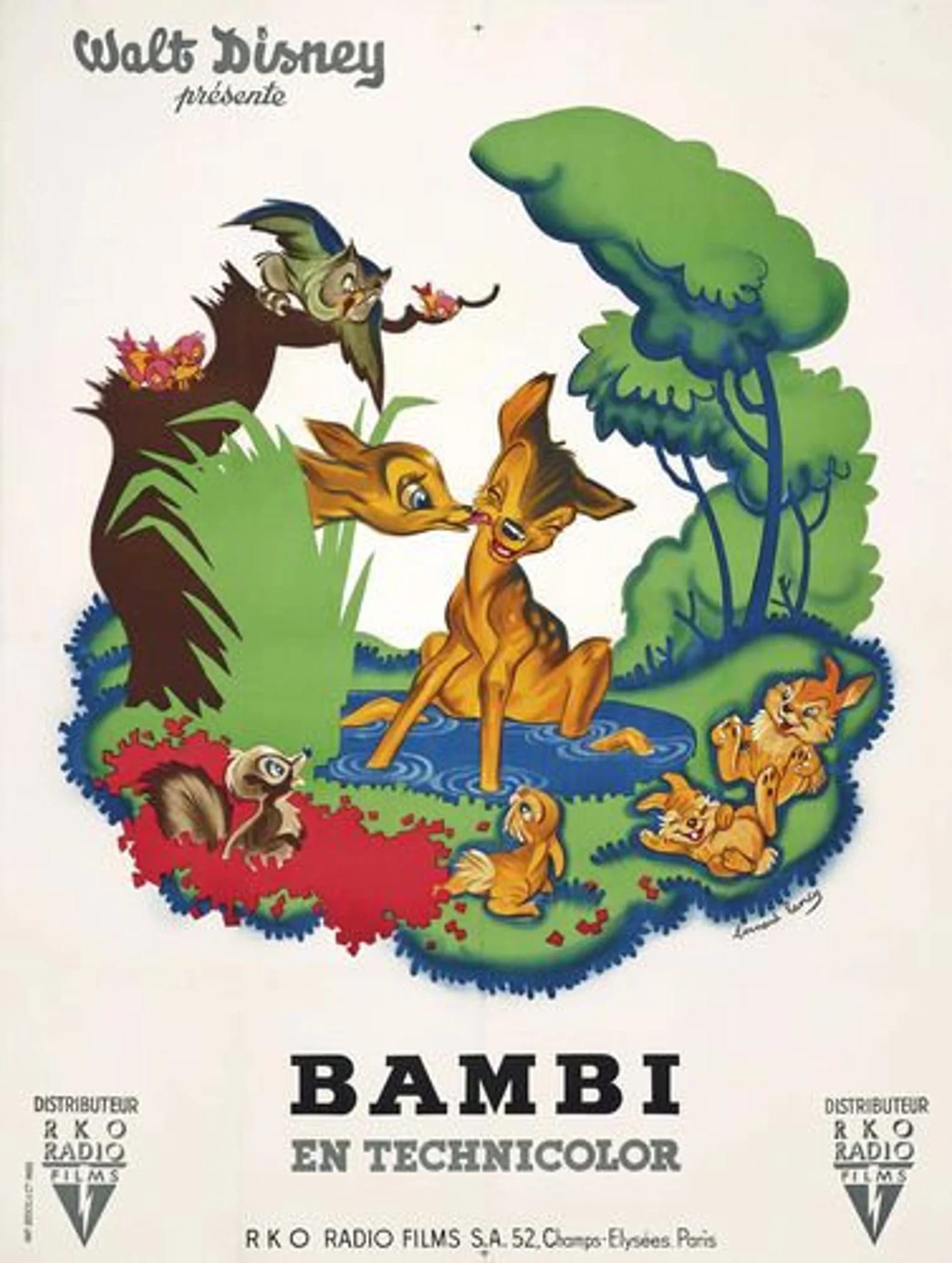 L'affiche de Bambi