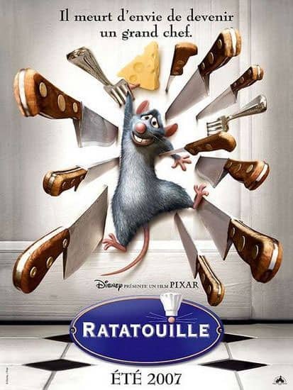 L'affiche de Ratatouille