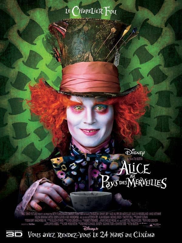 L'affiche de Alice au Pays des Merveilles