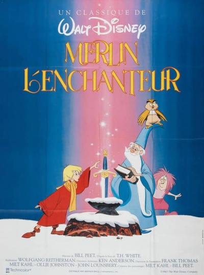 L'affiche de Merlin l'enchanteur