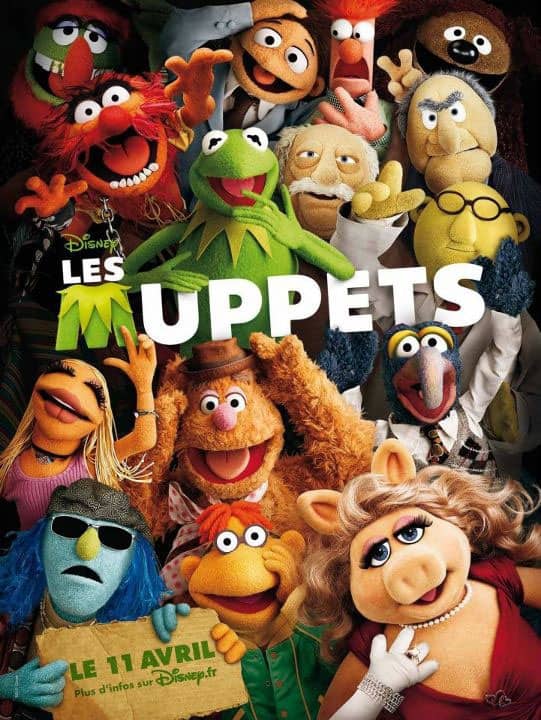 L'affiche de Les Muppets : Le retour