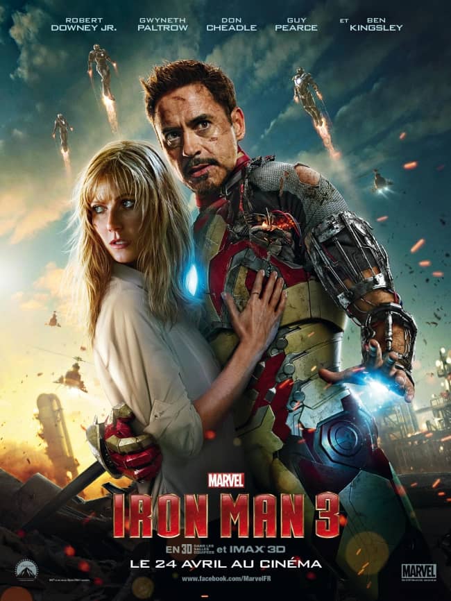 L'affiche de Iron Man 3