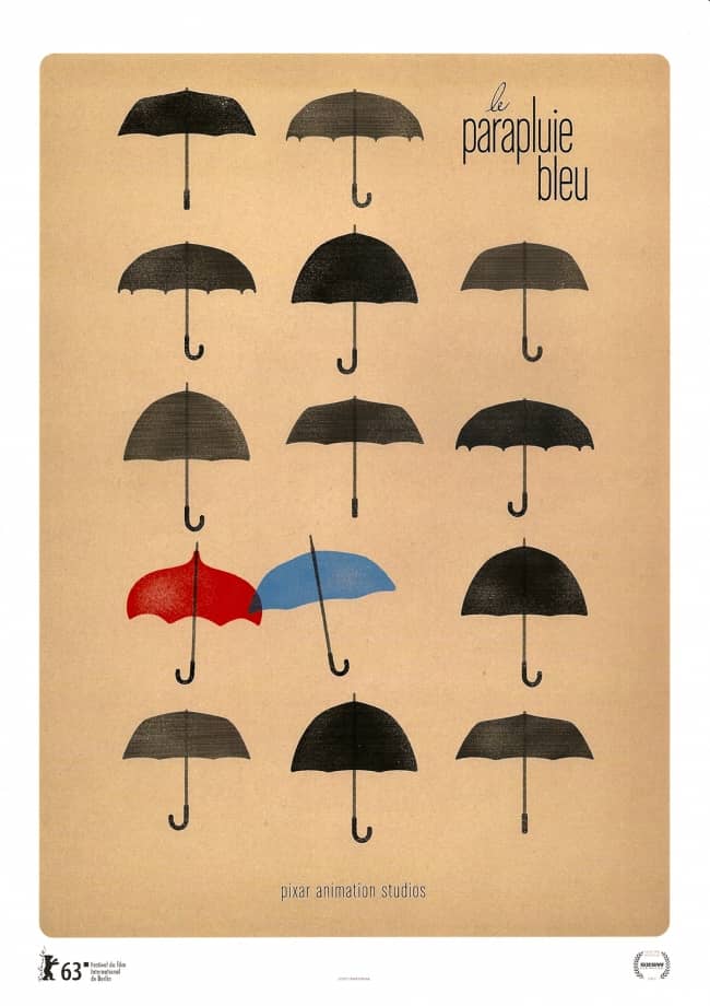 L'affiche de Le Parapluie Bleu