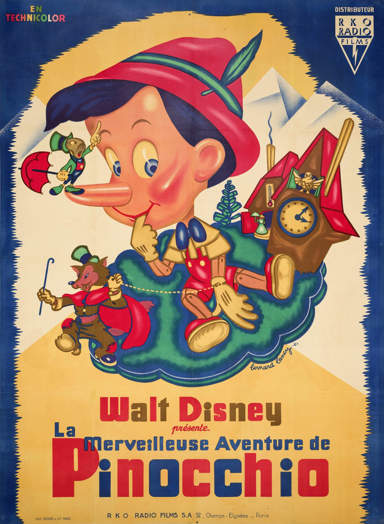 Illustration de Pinocchio