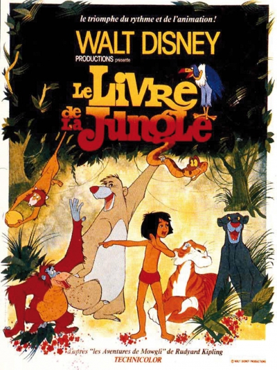 L'affiche de Le Livre de la jungle