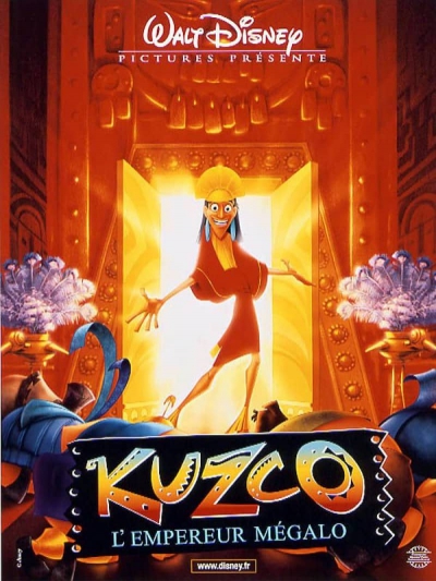 L'affiche de Kuzco, l'empereur mégalo