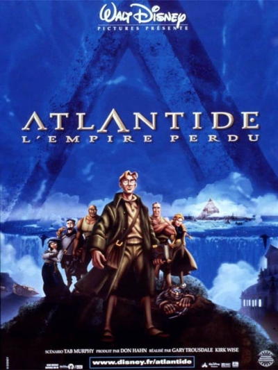 L'affiche de Atlantide, l'empire perdu