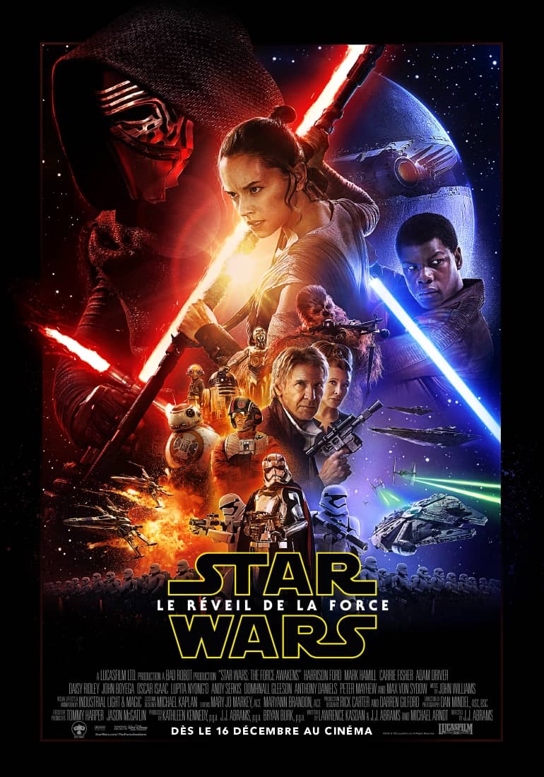 L'affiche de Star Wars : Le Réveil de la Force