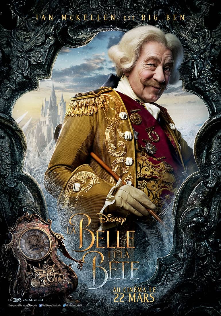 "La Belle et la Bête" s'offre 12 affiches personnages | DisneyPixar.fr