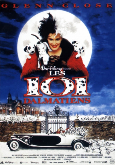 L'affiche de Les 101 Dalmatiens, le film