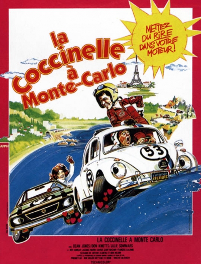 L'affiche de La coccinelle à Monte-Carlo