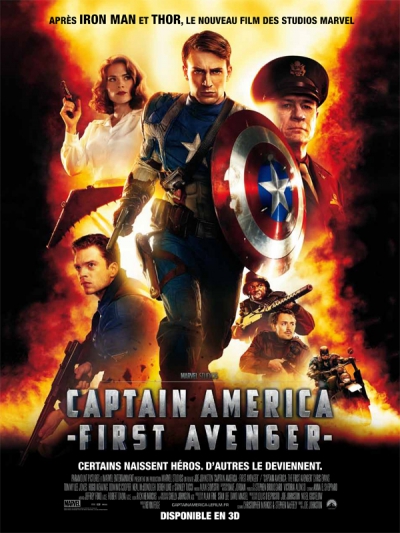 L'affiche de Captain America : First Avenger