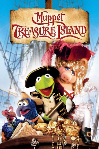 L'affiche de L'Île au trésor des Muppets