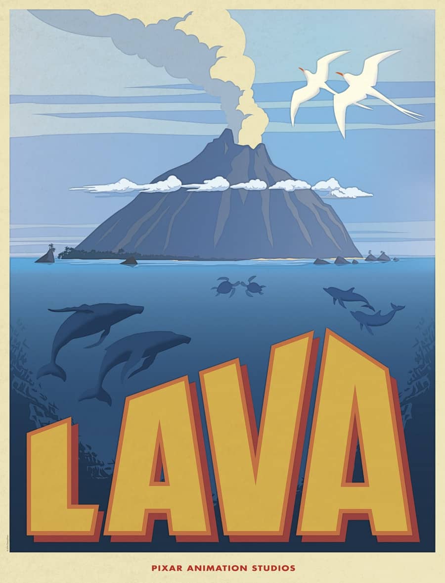 L'affiche de Lava