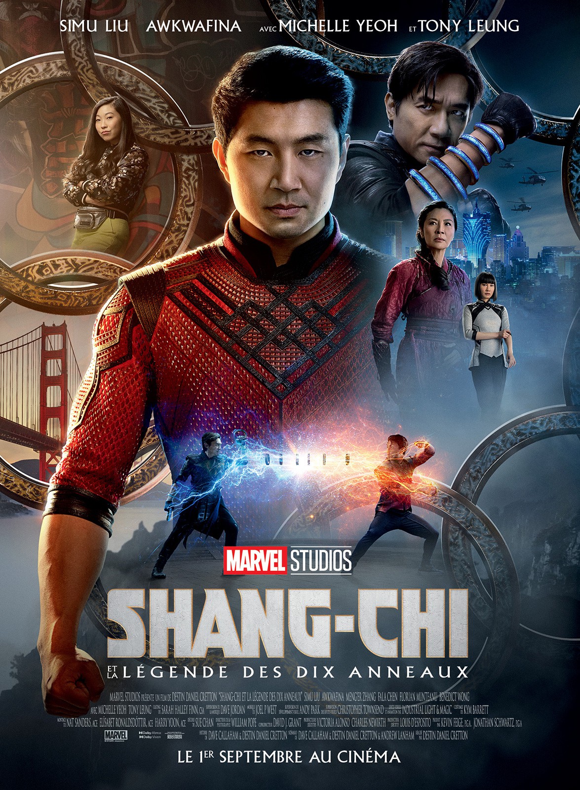 Affiche de Shang-Chi et la Légende des Dix Anneaux
