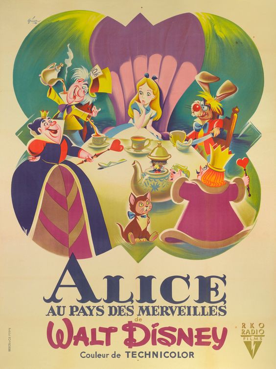 Affiche de Alice au Pays des Merveilles