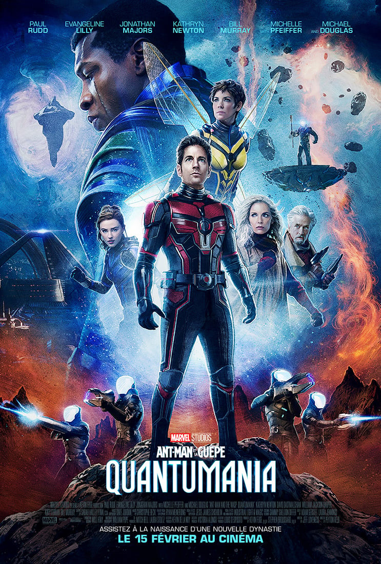 Affiche de Ant-Man et la Guêpe : Quantumania