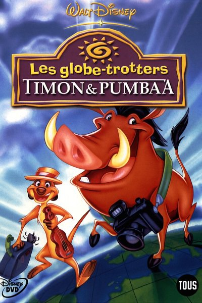 L'affiche de Timon et Pumbaa - Les globe-trotters
