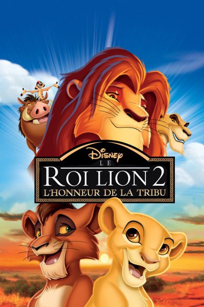 L'affiche de Le Roi Lion 2 : l'honneur de la tribu