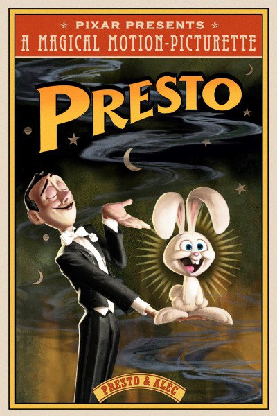 L'affiche de Presto