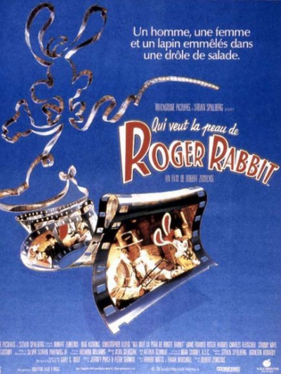 L'affiche de Qui veut la peau de Roger Rabbit ?