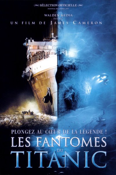 L'affiche de Les Fantômes Du Titanic