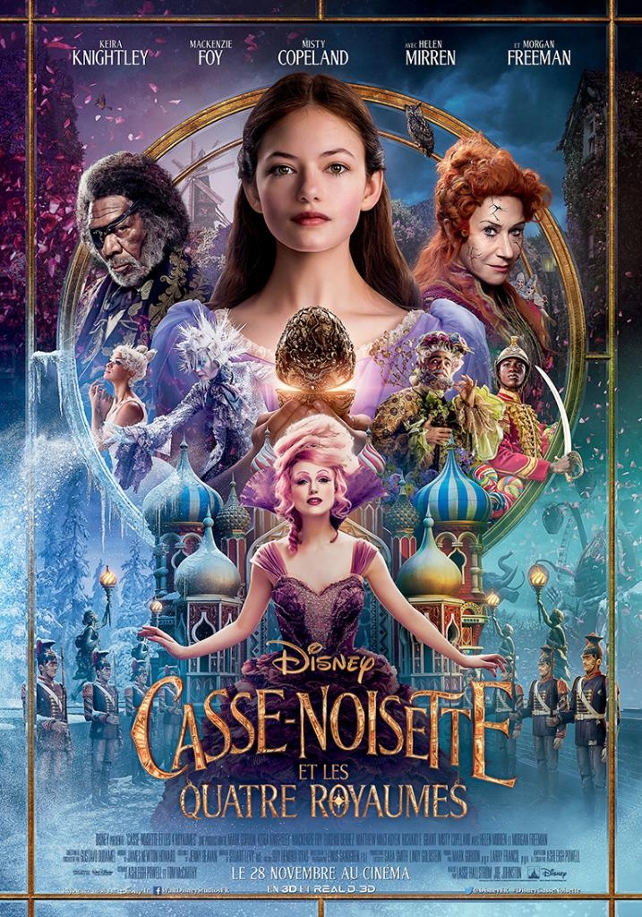 L'affiche de Casse-Noisette et les Quatre Royaumes