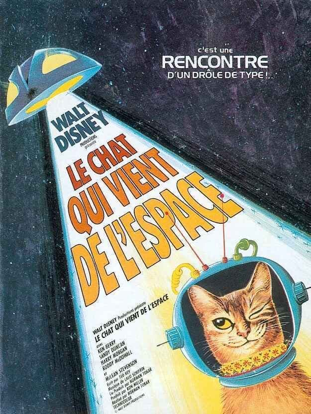 Affiche de Le chat qui vient de l'espace