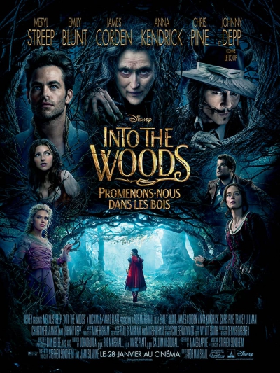 L'affiche de Into The Woods, promenons-nous dans les bois