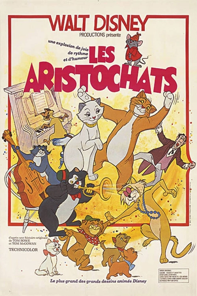 L'affiche de Les Aristochats