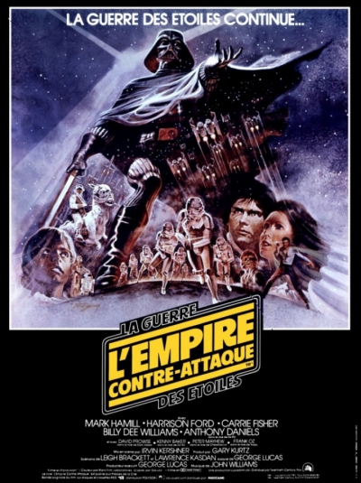 L'affiche de Star Wars, épisode V : L'Empire contre-attaque