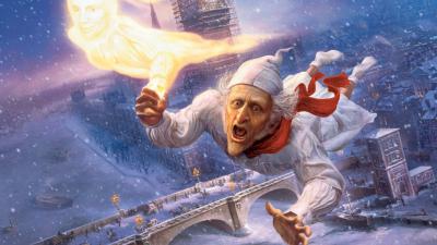 Illustration de Le Drôle de Noël de Scrooge