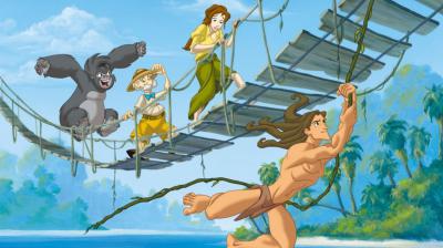 Illustration de La Légende de Tarzan et Jane